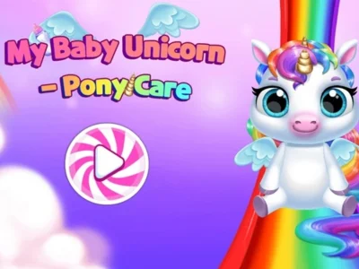 Jeu Mon bébé Licorne Poney Soins en ligne