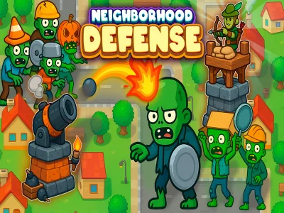 Jeu Défense du quartier en ligne