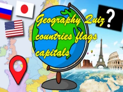 Jeu Géographie Quiz pays drapeaux capitales en ligne
