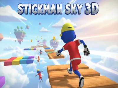 Jeu Ciel Stickman 3D en ligne