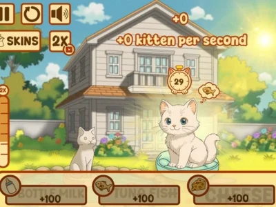 Jeu Cliquez sur Kitty inactif en ligne