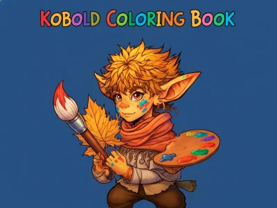 Jeu Livre de coloriage Kobold en ligne