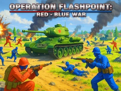 Jeu Opération Flashpoint : Guerre Rouge- Guerre Bleue en ligne