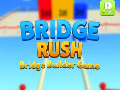 Jeu Jeu de construction de pont Bridge Rush en ligne