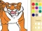 Jeu Livre de coloriage tigre en ligne
