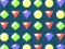 Jeu Bijoux plats : match 3 en ligne