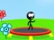 Jeu Stickman Trampoline en ligne