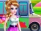 Jeu Lavage de voiture de camion de crème glacée girly en ligne
