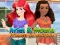 Jeu Ariel et Moana : Princesses en vacances en ligne