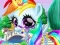 Jeu Soins des Poneys Arc-en-Ciel en ligne