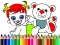 Jeu Retour à l'école : Coloriage de poupées en ligne