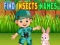 Jeu Trouver les noms des insectes en ligne