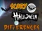 Jeu Différences Horrifiantes d'Halloween en ligne
