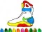 Jeu Retour à l'école : Coloriage de chaussures en ligne
