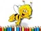 Jeu Retour à l'école : Livre de coloriage Abeille en ligne