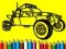 Jeu Retour à l'école : Livre de coloriage de voitures de rallye en ligne