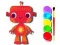 Jeu Retour à l'école : Livre de coloriage robot en ligne