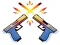 Jeu Double Tir de Pistolet en ligne