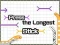 Jeu Appuyez sur le bâton le plus long en ligne