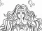 Jeu Livre de coloriage de sirènes kawaii en ligne