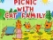 Jeu Pique-nique avec la famille chat en ligne