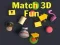 Jeu Amusez-vous avec Match 3D en ligne