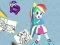 Jeu Livre de coloriage Equestria Girls en ligne