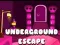 Jeu Évasion souterraine en ligne