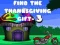 Jeu Trouvez le Cadeau de Thanksgiving - 3 en ligne