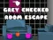Jeu Évasion de la Chambre Grise à Carreaux en ligne
