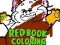 Jeu Livre de coloriage rouge en ligne