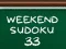 Jeu Sudoku de Weekend 33 en ligne