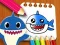 Jeu Livre de coloriage Baby Shark en ligne