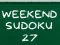 Jeu Sudoku de Weekend 27 en ligne