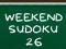 Jeu Sudoku de Week-end 26 en ligne