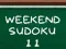 Jeu Sudoku de Weekend 11 en ligne