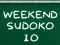 Jeu Sudoku Week-end 10 en ligne