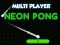 Jeu Neon Pong Multijoueur en ligne Jeu Neon Pong Multijoueur en ligne