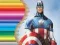 Jeu Livre de coloriage pour Captain America en ligne