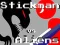 Jeu Stickman contre les extraterrestres en ligne
