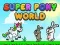 Jeu Super Monde Poney en ligne