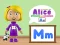 Jeu Monde d'Alice Majuscule et Minuscule en ligne