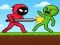 Jeu Stickman rouge contre l'école des monstres en ligne