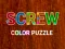 Jeu Puzzle de couleur à vis en ligne