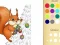 Jeu Livre de coloriage animal de Noël pour les enfants en ligne