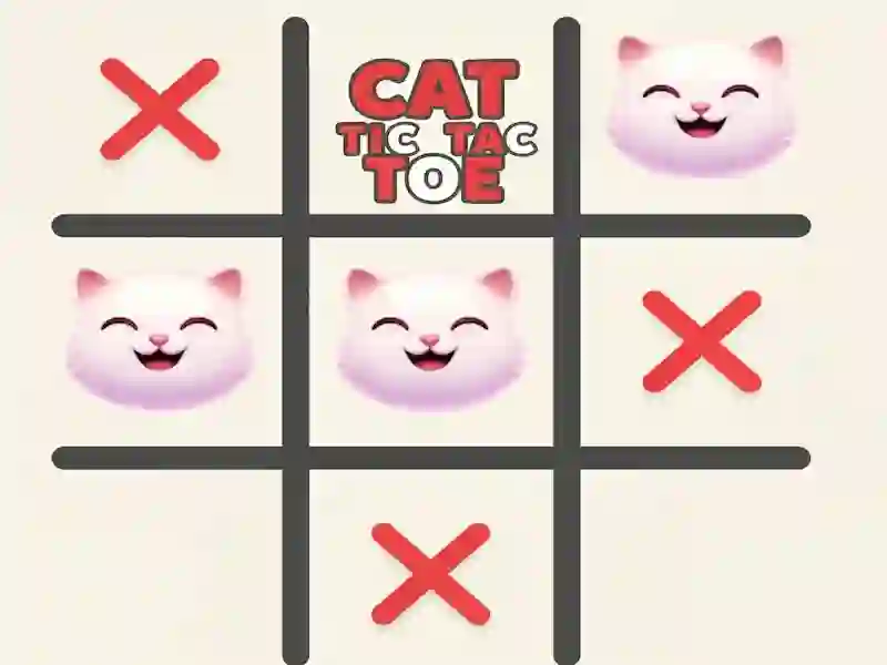 Jeu Chat Tic Tac Toe en ligne