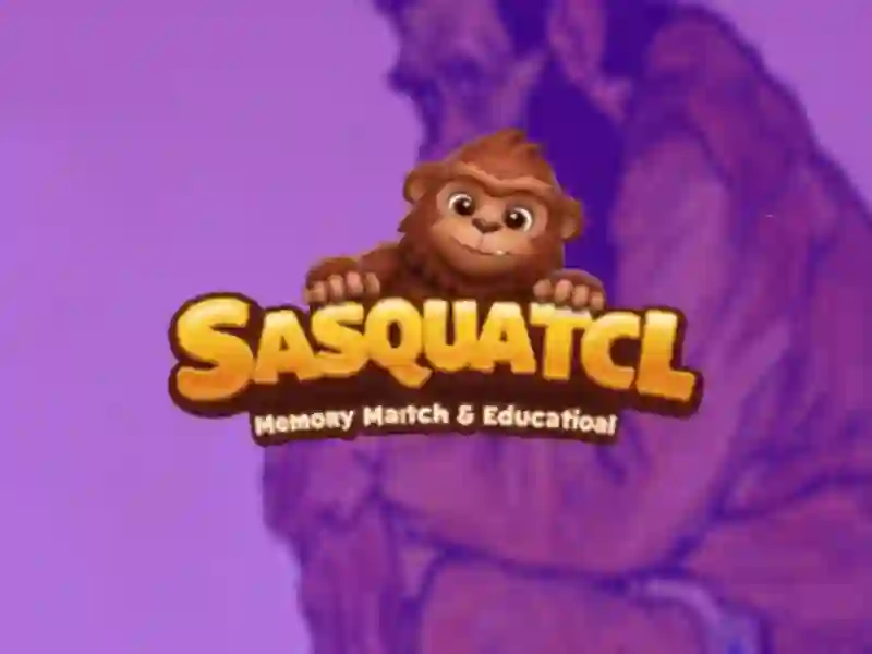Jeu Match de mémoire Sasquatch et éducatif en ligne