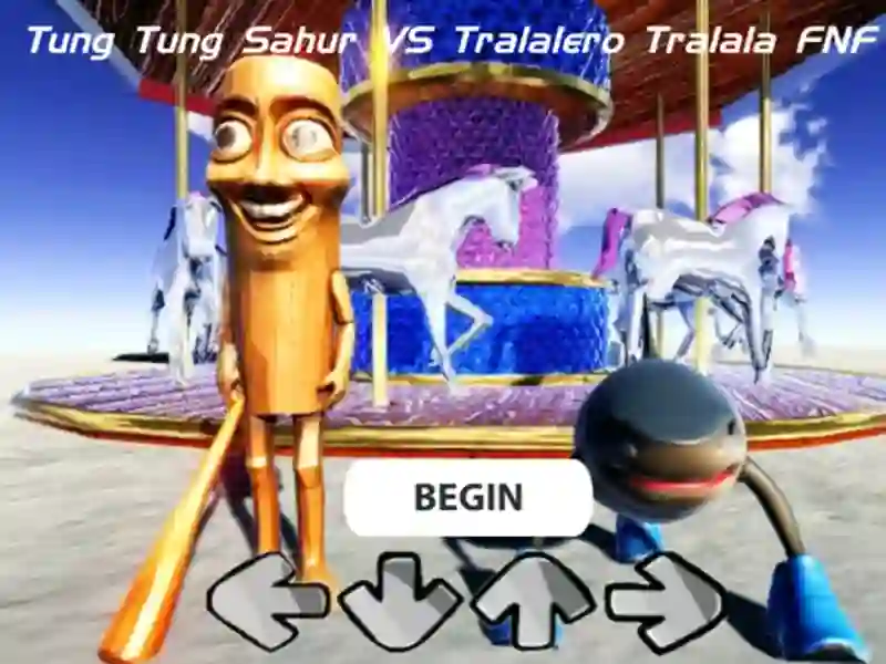 Jeu Tung tung sahur vs tralalero tralala fnf en ligne