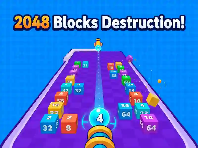 Jeu 2048 blocs de destruction en ligne
