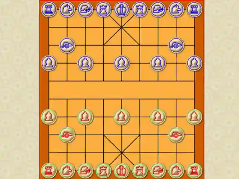 Jeu Xiangqi du duel d'échecs chinois en ligne
